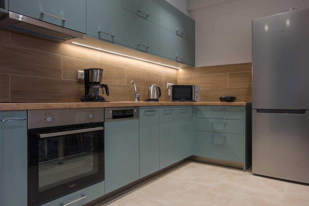Central Spacious Apt Close To Port-Sites W/View 2 Iraklio Exteriér fotografie