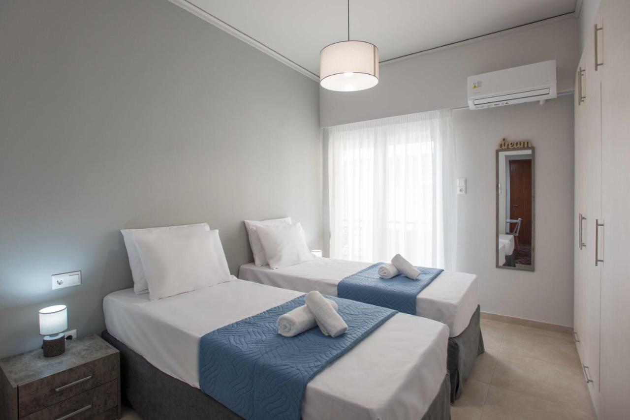 Central Spacious Apt Close To Port-Sites W/View 2 Iraklio Exteriér fotografie